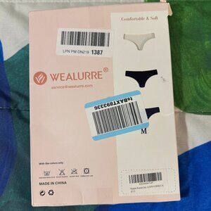 NIB - Wealurre Panties - 6 Pairs - Size Medium